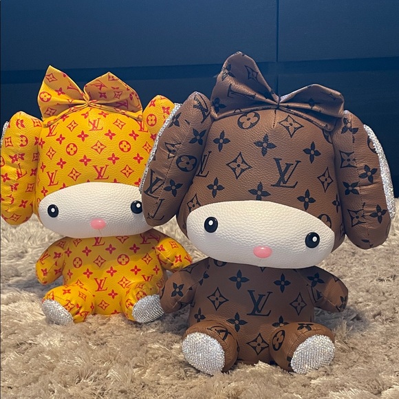 LV Monogram Plush in Yellow available only PRICE PER ITEM - Picture 2 of 5